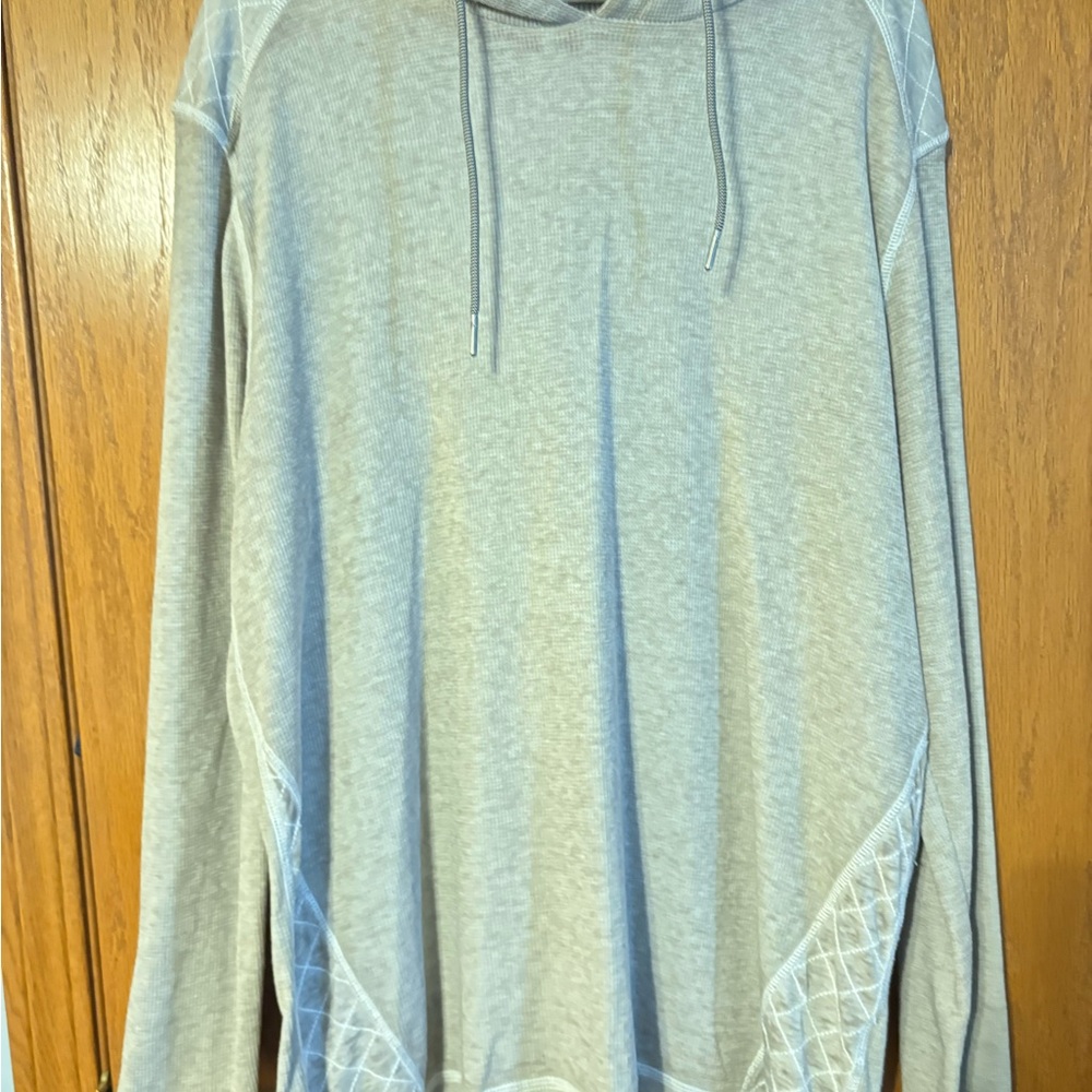 Buckle Men's Light Tan Hoodie Sweater